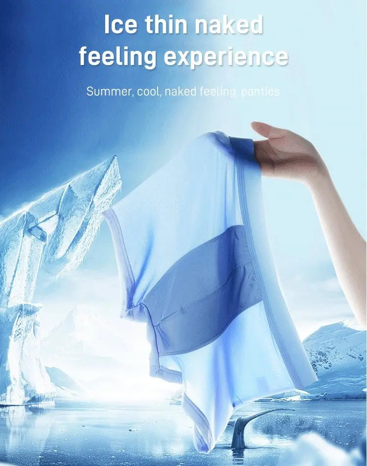 🔥Hot sale-80%OFF🔥men's seamless ice silk underwear