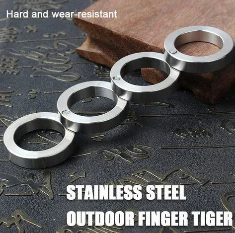 💥Last Day 50% Off - Stainless Steel Outdoor Rotatable Folding Ring