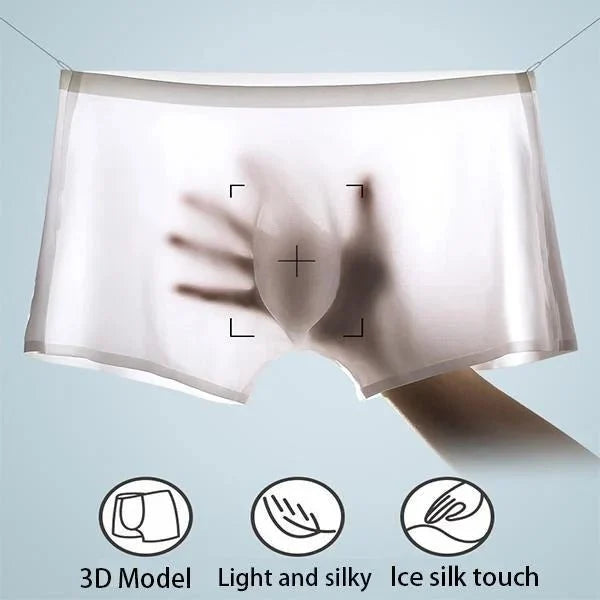 🔥Men's ice silk breathable underwear