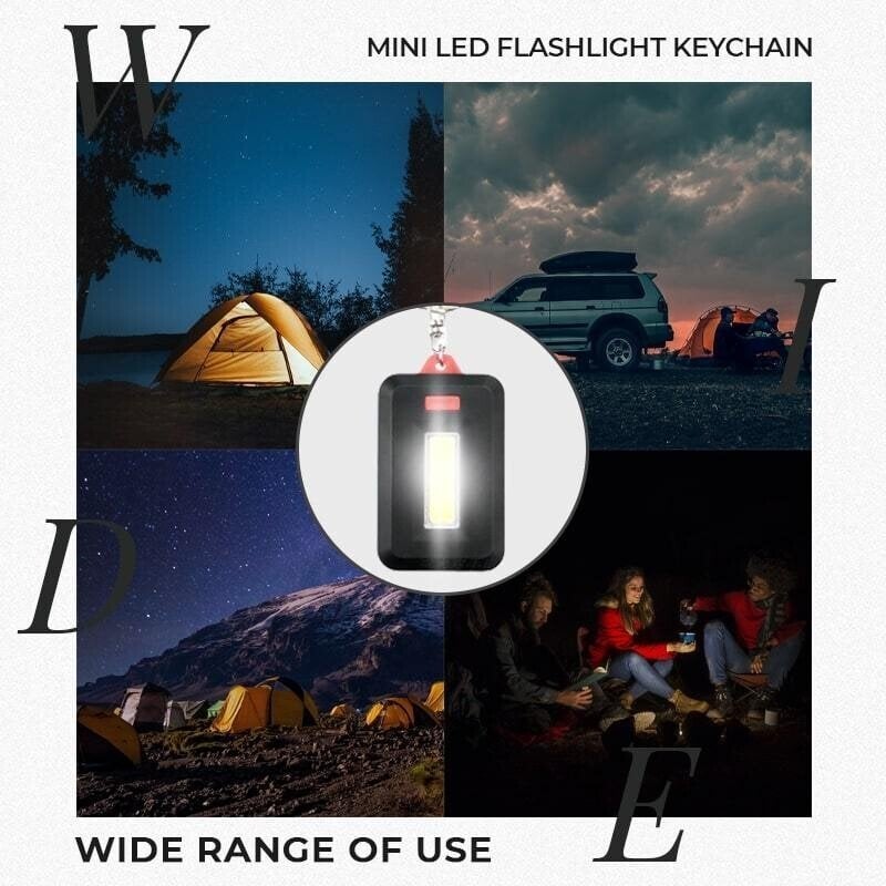 🔥Mini LED Flashlight Keychain
