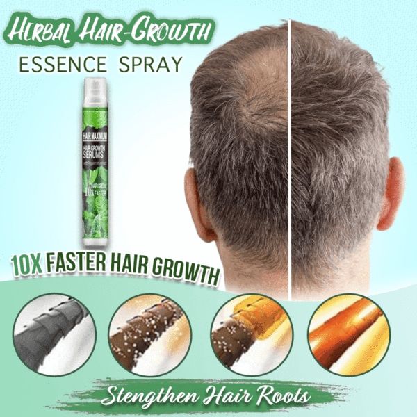 Herbal Hair-Growth Essence Spray【HOT SALE-45%OFF🔥(Express 3 Day Delivery)】