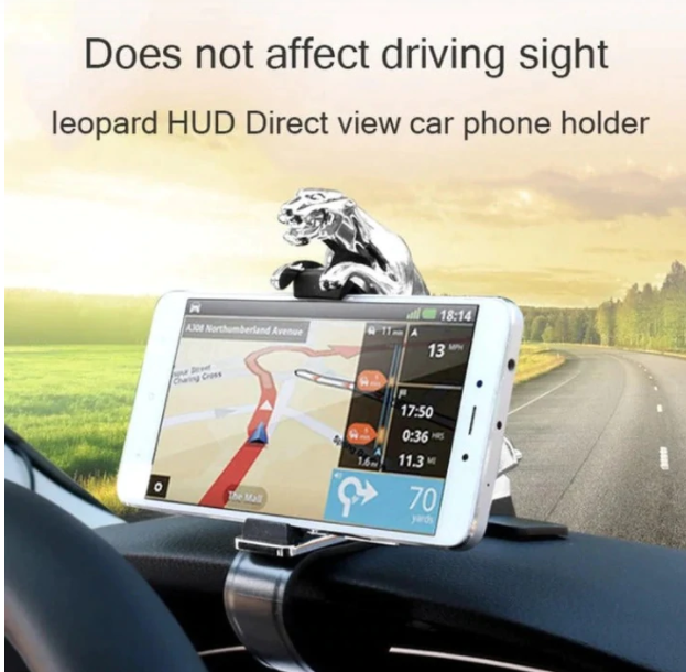 Dashboard Phone Holder - Jaguar Phone Holder