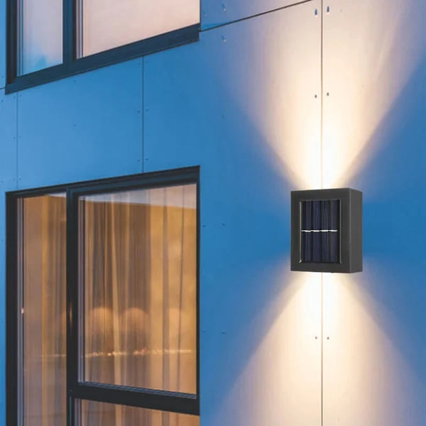 Waterproof Solar Powered Outdoor Patio Wall Decor Light🔥