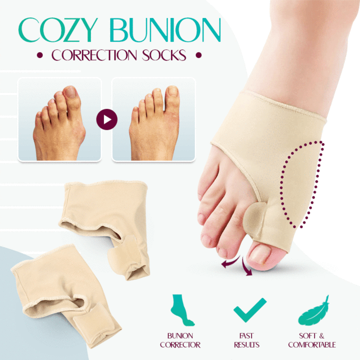 Cozy Bunion Correction Socks【🇮🇳COD + Local Stock ！！!】