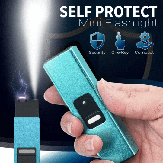 Self Protect Mini Flashlight【🇮🇳COD + Local Stock ！！!】
