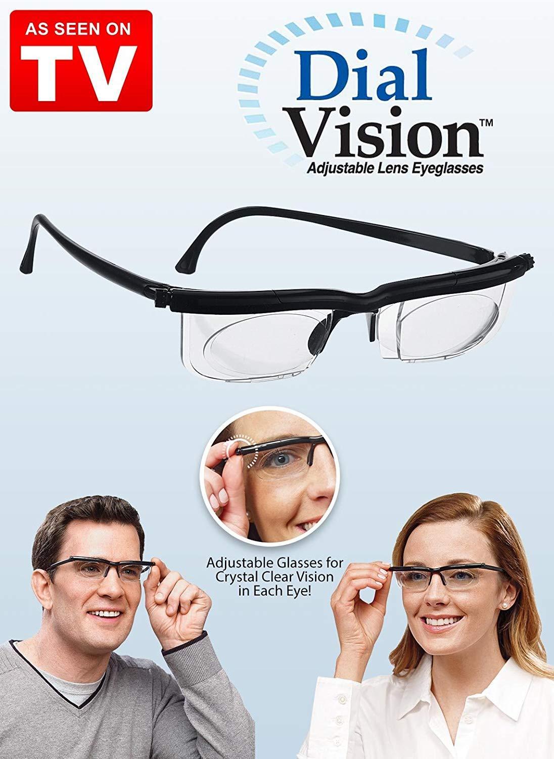 Adjustable focus reading glasses【🇮🇳COD + Local Stock ！！!】
