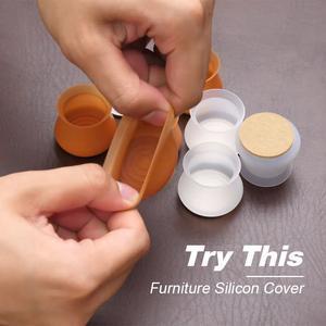 Felt table and chair protective cover (4pcs/1set)