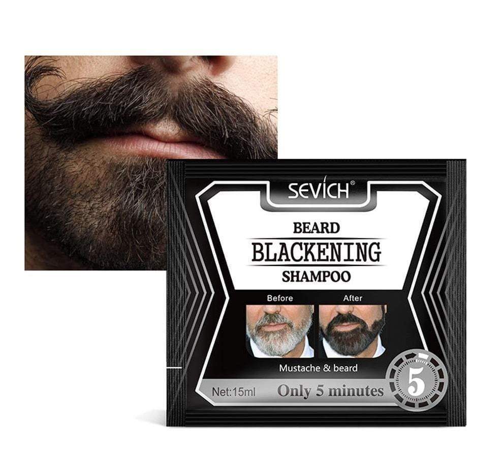 Permanent Beard Herbal Darkening Shampoo (3pcs)