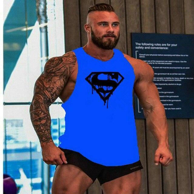 New fashion men's fitness vest