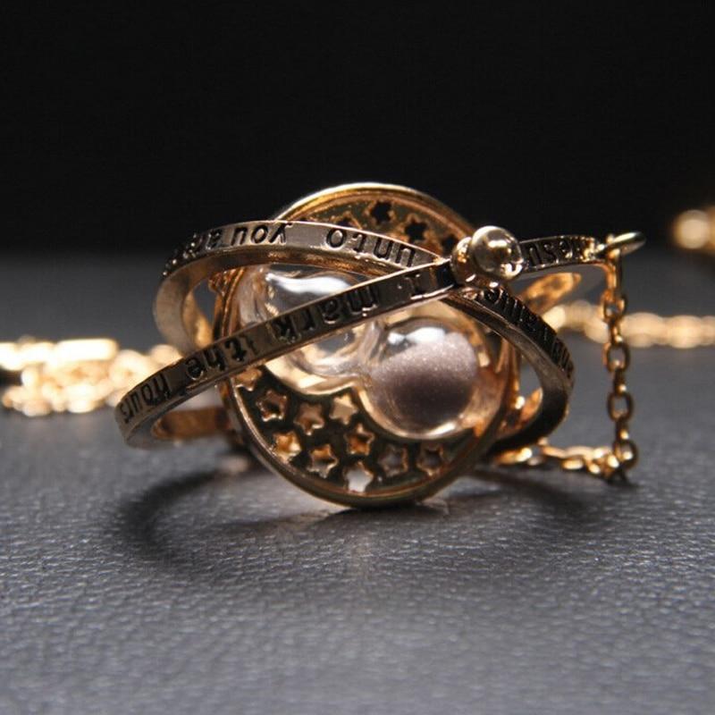 Harry Potter Time Turner Hourglass Necklace